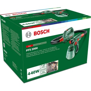 Sistem electric de pulverizare a vopselei Bosch PFS 2000 (440 wati, in carton) - Img 9