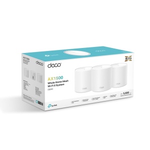 Sistem Mesh Wi-Fi TP-Link Deco X1500, Dual Band, 3 Pachete, 2 Porturi Gigabit - Img 8