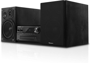 Sistem Panasonic SC-PMX94EG-K Micro HiFi (120 W RMS, Digital DAB+, CD, FM, Bluetooth, USB, AUX) negru, marime unica - Img 1