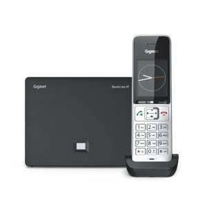 Sistem telefonie IP Gigaset BasicLine IP Comfort 500HX, HD, Argintiu-Negru