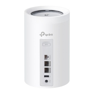 Sistem Wi-Fi Mesh TP-Link Deco BE65 Pro, Tri-Band, 5765 Mbits, 3 unitati - Img 2