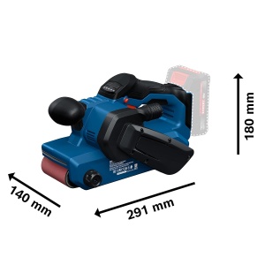 Slefuitor cu acumulator Bosch PRO GBS18V-75, putere mare, design ergonomic - Img 6