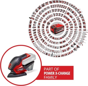 Slefuitor multifunctional Einhell TE-OS 18150 Li-Solo 18V Sistem Extreme Fix - Img 2