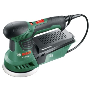 Slefuitor orbital aleatoriu Bosch PEX 300 AE (270 wati, in carcasa)