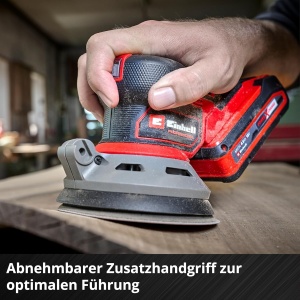 Slefuitor orbital aleatoriu fara fir Einhell Professional TP-RS 18/32 Li BL-Solo Power X-Change (18 V, fara perii, circuit oscilant de 3,2 mm, talpa de slefuit de 125 mm, inclusiv smirghel, fara baterie) - Img 9