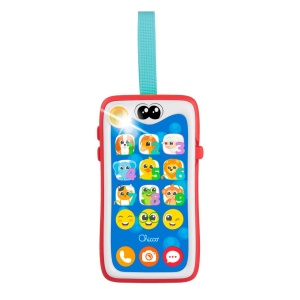 Smartphone interactiv Chicco Smiley, bilingv, cu touchscreen, pentru copii