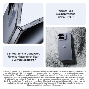 Smartphone pliabil Google Pixel 10 Pro Fold, 512GB, culoare Moonstone, camera tripla - Img 3