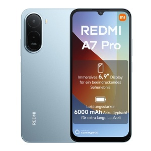 Smartphone Xiaomi Redmi A7 Pro, 4GB RAM, 128GB, Display 6.9, Culoare Mist Blue