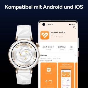 Smartwatch Huawei Watch GT 5 Pro 46mm Negru EKG GPS Autonomie 14 zile - Img 9