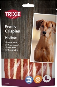 Snack-uri pentru caini TRIXIE Premio Crispy Duck, cu carne de rata, 100 g