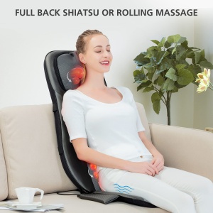Snailax Massagesitzauflage Shiatsu Functie de Incalzire si Vibratie Masaj pentru Spate si Corp - Img 6