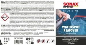 Solutie de curatare SONAX PROFILINE WaterspotRemover, 1 Litru, pentru suprafete exterioare - Img 2