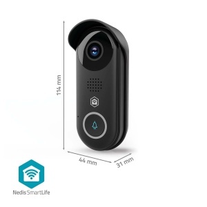 Sonerie Video Smart Nedis WIFICDP11BK, 1080p Full HD, Detectie Miscare, Negru - Img 6