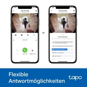 Sonerie video Tapo D235 cu camera 2K, 10000 mAh, nocturna color - Img 8
