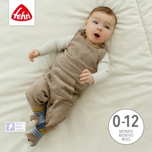 Sosete cu Rassel Otter Theo Activitate pentru bebelusi, 0-12 luni, din bumbac - Img 3