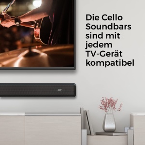 Soundbar Cello YWS23-DE 2.1 Canale 80W Bluetooth Negru - Img 7