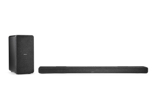 Soundbar Denon DHT-S517 cu Subwoofer Wireless, Dolby Atmos, Negru