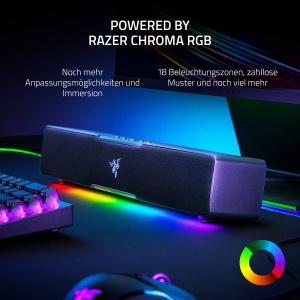 Soundbar Razer Leviathan V2 X, compact, Bluetooth 5.0, RGB, negru - Img 8