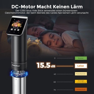 Sous Vide Garer KitchenBoss G330, 1100W, Wi-Fi, IPX7 - Img 5