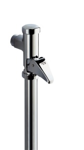 Spalator automat WC GROHE DAL, crom, cu reglare debit, pentru WC-uri cu spumare plata si adanca