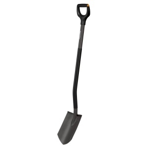 Spaten de gradinarit Fiskars 1070639, 125 cm, Borstahl, Ergonomic, GriNegru - Img 9