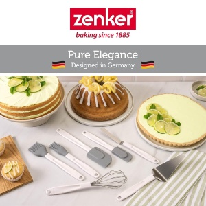 Spatula de decorare Zenker Pure Elegance 24 cm, inox, maner ergonomic - Img 8
