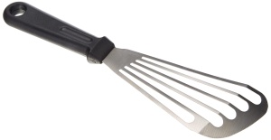 Spatula flexibila pentru peste Lacor 60426 otel inoxidabil 17 cm gri
