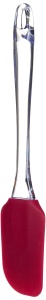 Spatula Metaltex Mrs Teigschaber Silicon Rosu Maner Transparent
