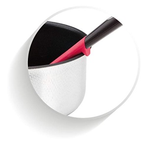 Spatula multifunctionala Lagostina Ingenio Smart, silicon, negru si rosu - Img 4