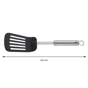 Spatula WMF Profi Plus din plastic 32,2 cm, otel inoxidabil Cromargan partial mat, partea frontala din plastic, spatula, poate fi spalata in masina de spalat vase, rezistenta la caldura - Img 3