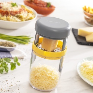 Spiralizator de legume InnovaGoods 3-in-1, manual, alb, multifunctional - Img 10