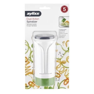 Spiralizator Zyliss E900025 pentru legume, din plastic si otel inoxidabil, 5 ani garantie - Img 2