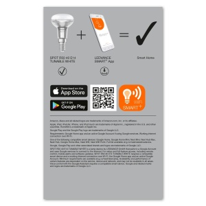 Spot LED cu WiFi LEDVANCE R50 E14, Lumina reglabila 2700-6500K, Dimmabil - Img 5