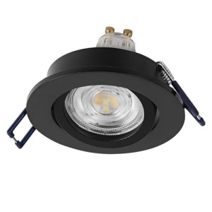 Spot LED inteligent Osram Smart Matter RGBW, 4.7W, GU10, Negru, Aluminiu - Img 3