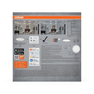 Spot LED Osram SMART Matter, 22W, 2000lm, Alb, Cu Telecomanda - Img 3