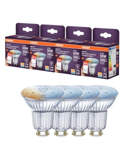 Spot LED Osram SMART PAR16 GU10, 4.7W, Tunable White 2700-6500K, dimmabil