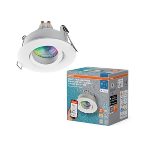 Spot LED Smart OSRAM Smart Matter, 4,7W, IP65, RGBW, Alb