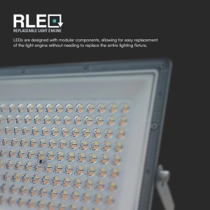 Spot LED V-TAC exterior 100W - [Samsung Chip + RLE Technology] - 8150 lumeni - IP65 - Proiector LED pentru casa, gradina, garaj, depozit - Spot LED pentru exterior - CCT 3-IN-1 Lumina calda, rece sau neutra - Img 6