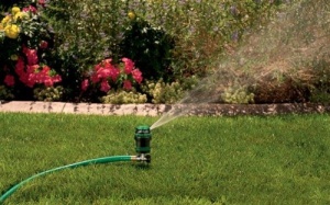 Sprinkler cu getrie Orbit H2O-Six, 6 moduri de pulverizare, verde - Img 2