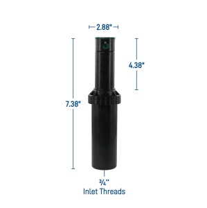 Sprinkler Rotor Orbit Voyager 4 Inch, 2 bucati, ajustabil, pentru irigare eficienta - Img 8