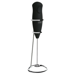 Spumator de lapte Caso Fomini, 12000 RPM, inox, negru - Img 3