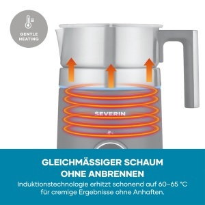 Spumator de lapte electric Severin SPUMA 500, 500 ml, 500 W, inox - Img 6