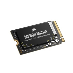 SSD Corsair MP600 Micro 2TB M.2 NVMe PCIe Gen4, 7000MBs, Negru