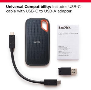 SSD Extern SanDisk Extreme 1 TB, 1050 MBs citire, Negru - Img 3