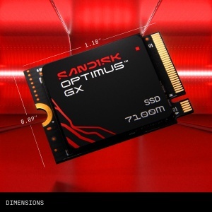 SSD SanDisk Optimus GX 7100M 2 TB, PCIe 4.0, viteze de 72506900 MBs - Img 2