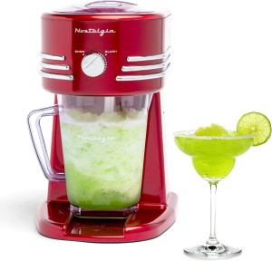 Statie de Bauturi NOSTALGIA 1,2L, pentru Slush-Drinks si Margaritas, Rosu - Img 1