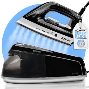 Statie de calcat Bomann DBS 6034 CB, 3.5 bar, 2400W, rezervor 1.2L