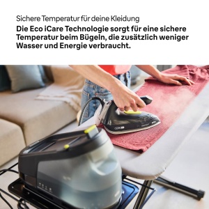 Statie de calcat Braun CareStyle 3 IS3257BK, 2200W, 1.8L, Negru - Img 7