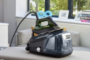 Statie de calcat cu abur Rowenta DG9248F0 Silence Steam Pro DG9248, 2800, 1.3 litri, Negru/Verde - Img 3