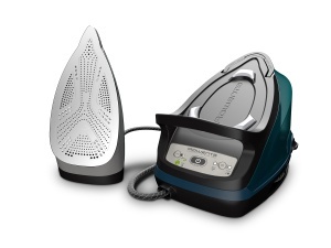 Statie de calcat Rowenta Compact Steam Pro DG7621 Abur de inalta presiune 62 Bar Rezervor 11L AlbastruNegru - Img 3